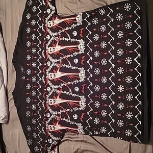 The nightmare before Christmas ugly tshirt